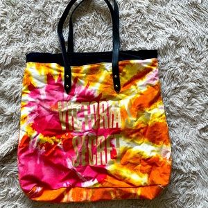 Large Victoria Secret Canvas Bag
